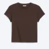 Regular Fit Mini T-Shirt – Brown Regular Fit Mini T-Shirt – Brown
