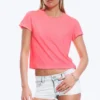 Regular Fit Mini T-Shirt – Neon Pink