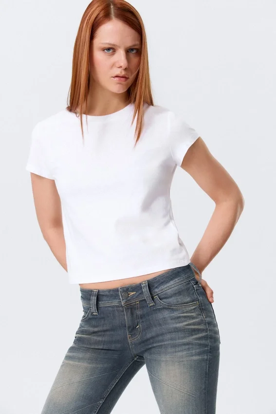 Regular Fit Mini T-Shirt – White Regular Fit Mini T-Shirt – White
