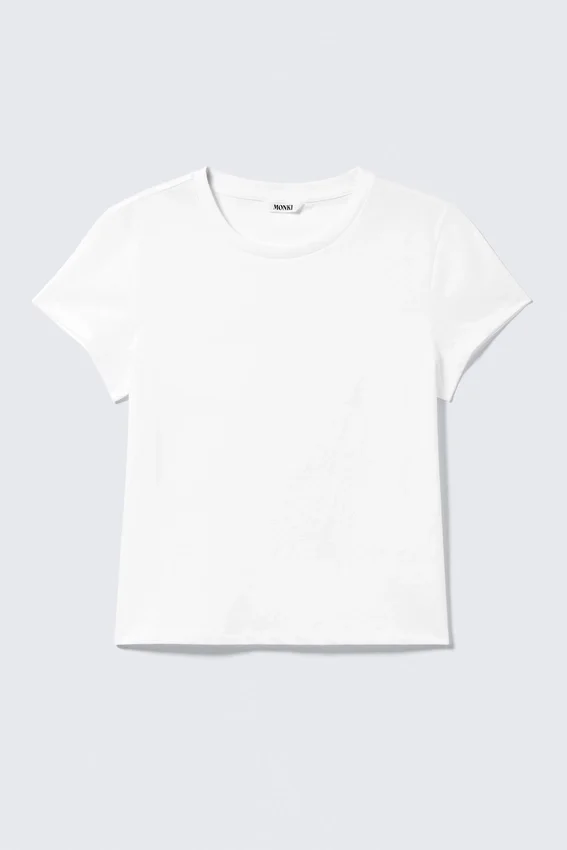 Regular Fit Mini T-Shirt – White Regular Fit Mini T-Shirt – White
