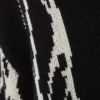 Regular Jacquard Knitted Graphic Sweater – Black – Iced Veins Regular Jacquard Knitted Graphic Sweater – Black – Iced Veins