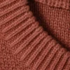 Regular Knitted Cotton Sweater – Dusty Coral Regular Knitted Cotton Sweater – Dusty Coral