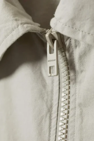 Regular Linen Blend Jacket – Light Dusty Mole