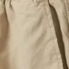 Regular Oxford Shorts – Beige Regular Oxford Shorts – Beige