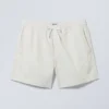 Regular Oxford Shorts – Dusty White Regular Oxford Shorts – Dusty White