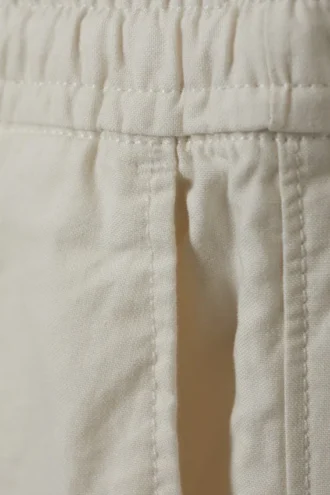 Regular Oxford Shorts – Dusty White