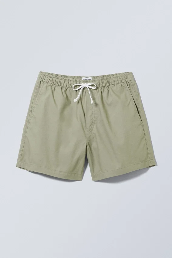 Regular Oxford Shorts – Light Dusty Khaki Regular Oxford Shorts – Light Dusty Khaki