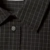 Regular Poplin Shirt – Dark Black Regular Poplin Shirt – Dark Black