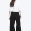 Relaxed Barrel Leg Scuba Sweatpants – Black Relaxed Barrel Leg Scuba Sweatpants – Black