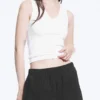 Relaxed Boxer Cotton Shorts – Checked Black Relaxed Boxer Cotton Shorts – Checked Black