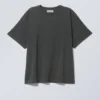 Relaxed Boxy Cotton T-Shirt – Dark Grey Relaxed Boxy Cotton T-Shirt – Dark Grey