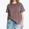 Relaxed Boxy Cotton T-Shirt – Grey Relaxed Boxy Cotton T-Shirt – Grey