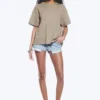 Relaxed Boxy Cotton T-Shirt – Light Mole Relaxed Boxy Cotton T-Shirt – Light Mole