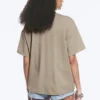 Relaxed Boxy Cotton T-Shirt – Light Mole Relaxed Boxy Cotton T-Shirt – Light Mole