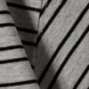 Relaxed Boxy Cotton T-Shirt – Striped Grey Relaxed Boxy Cotton T-Shirt – Striped Grey