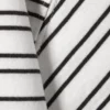 Relaxed Boxy Cotton T-Shirt – Striped White Relaxed Boxy Cotton T-Shirt – Striped White