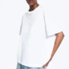 Relaxed Boxy Cotton T-Shirt – White Relaxed Boxy Cotton T-Shirt – White