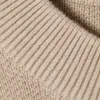Relaxed Boxy Knitted Sweater – Beige Relaxed Boxy Knitted Sweater – Beige