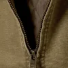 Relaxed Boxy Zip Jacket – Beige Relaxed Boxy Zip Jacket – Beige