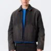 Relaxed Boxy Zip Jacket – Black Relaxed Boxy Zip Jacket – Black