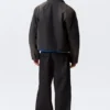 Relaxed Boxy Zip Jacket – Black Relaxed Boxy Zip Jacket – Black