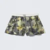 Relaxed Cotton Boxer Shorts – Dark Grey – Dirty Floral Relaxed Cotton Boxer Shorts – Dark Grey – Dirty Floral