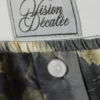 Relaxed Cotton Boxer Shorts – Dark Grey – Dirty Floral Relaxed Cotton Boxer Shorts – Dark Grey – Dirty Floral