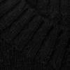 Relaxed Distressed Knitted Vest – Black Relaxed Distressed Knitted Vest – Black