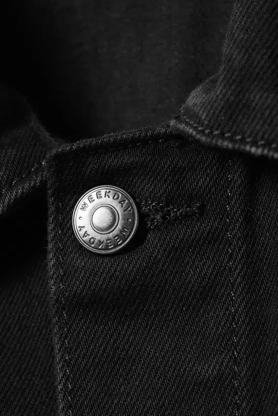 Relaxed Fit Denim Jacket – Black Rinse – Black Relaxed Fit Denim Jacket – Black Rinse – Black