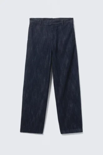 Relaxed Fit Denim Suiting Trousers – Slub Rinse – Dark Blue Relaxed Fit Denim Suiting Trousers – Slub Rinse – Dark Blue
