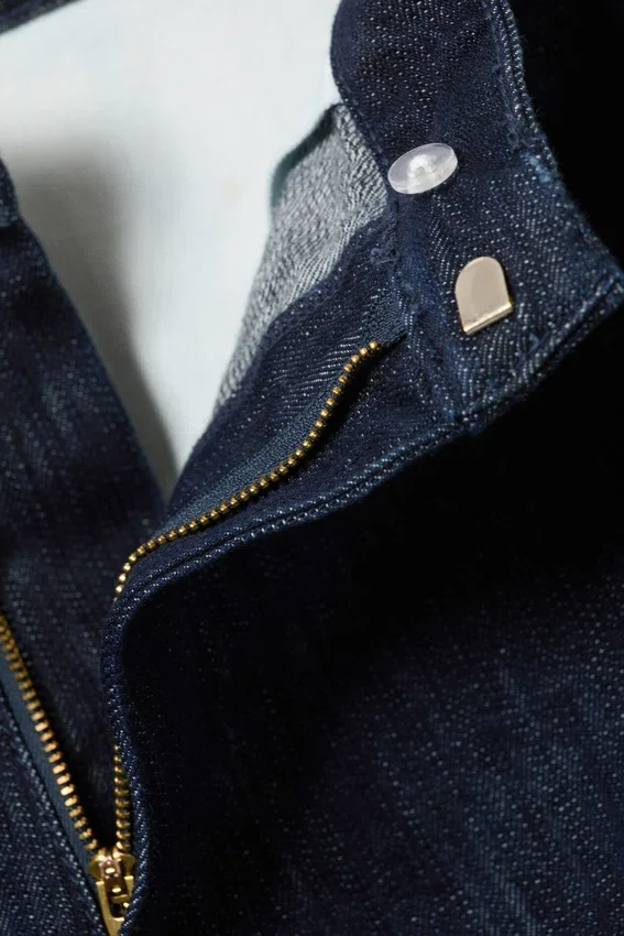 Relaxed Fit Denim Suiting Trousers – Slub Rinse – Dark Blue Relaxed Fit Denim Suiting Trousers – Slub Rinse – Dark Blue