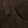 Relaxed Fit Low Rise Corduroy Trousers – Brown Relaxed Fit Low Rise Corduroy Trousers – Brown