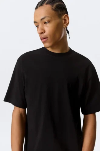 Relaxed Fit T-Shirt – Black