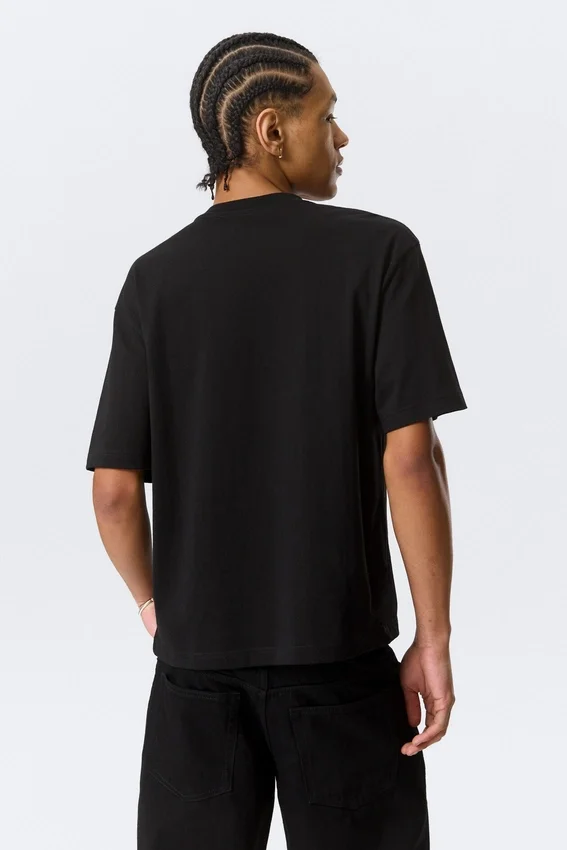 Relaxed Fit T-Shirt – Black Relaxed Fit T-Shirt – Black