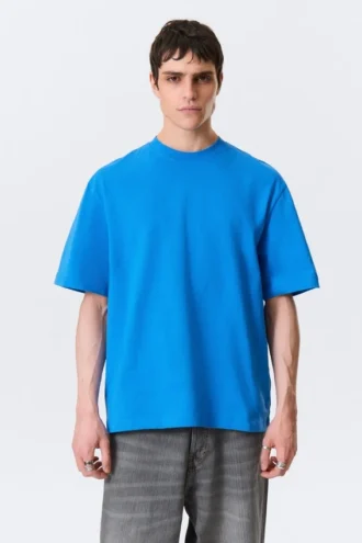 Relaxed Fit T-Shirt – Bright Blue