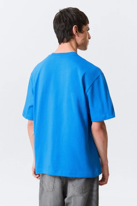 Relaxed Fit T-Shirt – Bright Blue Relaxed Fit T-Shirt – Bright Blue
