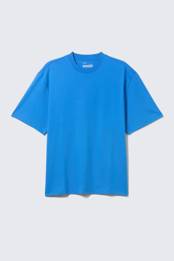 Relaxed Fit T-Shirt – Bright Blue Relaxed Fit T-Shirt – Bright Blue