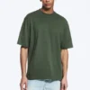 Relaxed Fit T-Shirt – Dark Green Relaxed Fit T-Shirt – Dark Green