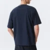 Relaxed Fit T-Shirt – Dark Navy Blue Relaxed Fit T-Shirt – Dark Navy Blue