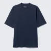 Relaxed Fit T-Shirt – Dark Navy Blue Relaxed Fit T-Shirt – Dark Navy Blue