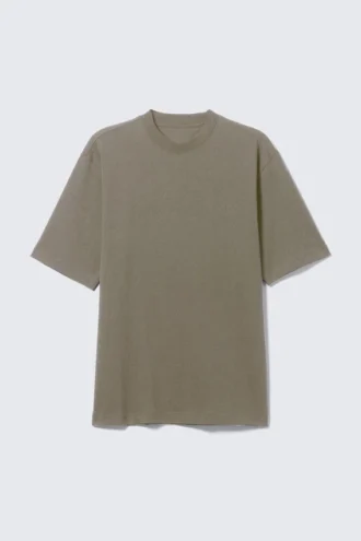 Relaxed Fit T-Shirt – Dusty Khaki Green