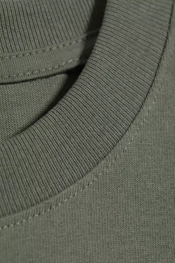 Relaxed Fit T-Shirt – Light Dusty Khaki Green Relaxed Fit T-Shirt – Light Dusty Khaki Green