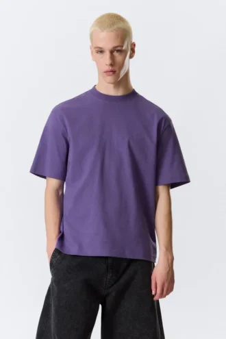 Relaxed Fit T-Shirt – Purple