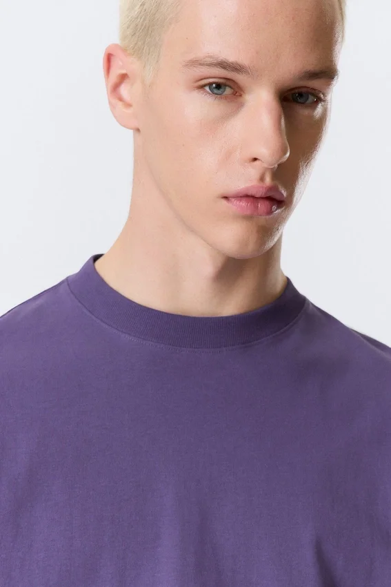 Relaxed Fit T-Shirt – Purple Relaxed Fit T-Shirt – Purple
