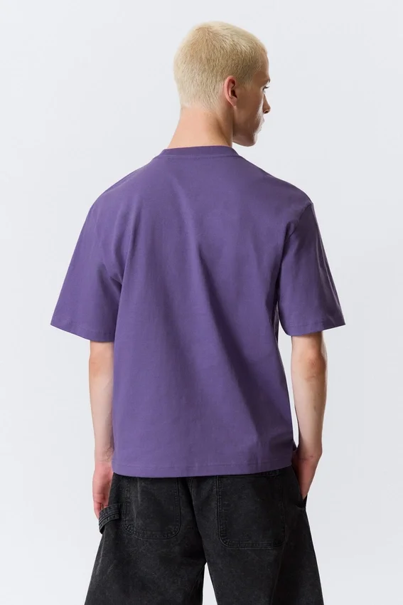 Relaxed Fit T-Shirt – Purple Relaxed Fit T-Shirt – Purple