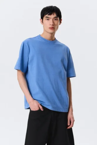 Relaxed Fit T-Shirt – Washed Blue
