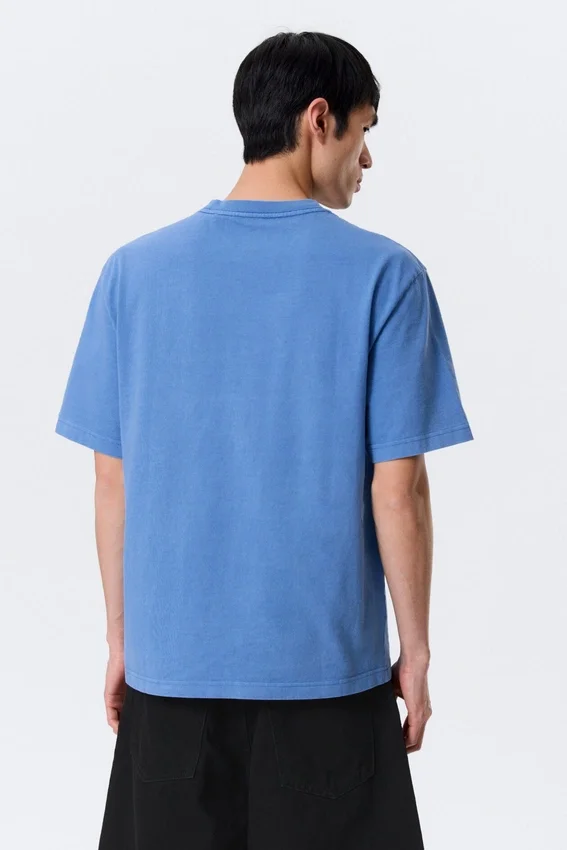 Relaxed Fit T-Shirt – Washed Blue Relaxed Fit T-Shirt – Washed Blue