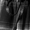 Relaxed Flannel Pyjama Trousers – Checked Black Relaxed Flannel Pyjama Trousers – Checked Black