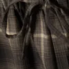 Relaxed Flannel Pyjama Trousers – Checked Dark Brown Relaxed Flannel Pyjama Trousers – Checked Dark Brown