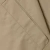 Relaxed Funnel-Neck Cotton Jacket – Beige Relaxed Funnel-Neck Cotton Jacket – Beige